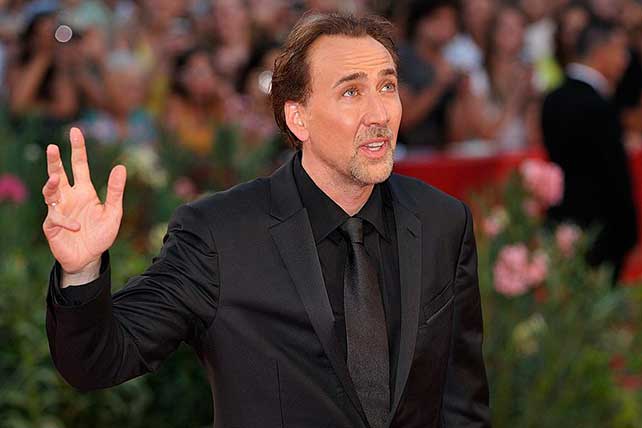 Nicolas Cage in The Carpenter's Son film.